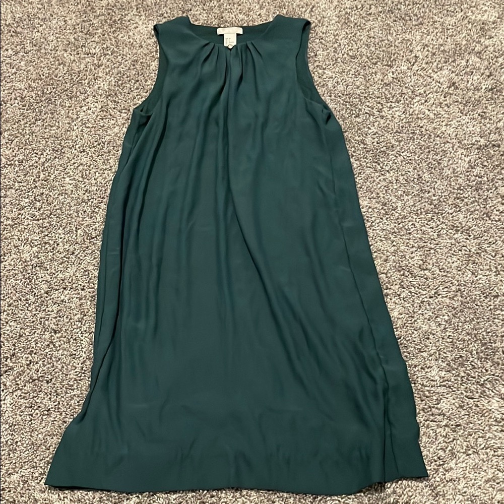 H&M size 4 Sleeveless Green Dress